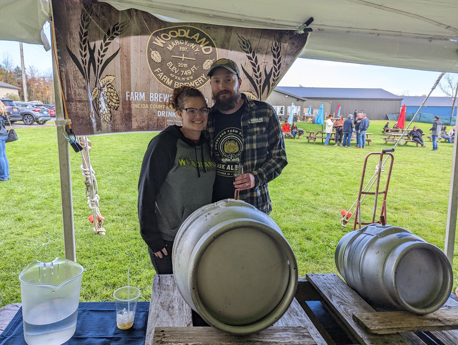 Keith Redhead, and his wife, Katie, are owners and operators of Woodland Farm Brewery on Trenton Road in Marcy. They have hosted the Cask Ale Fest for seven years, inviting local breweries from Oneida County and across New York to celebrate cask ale.