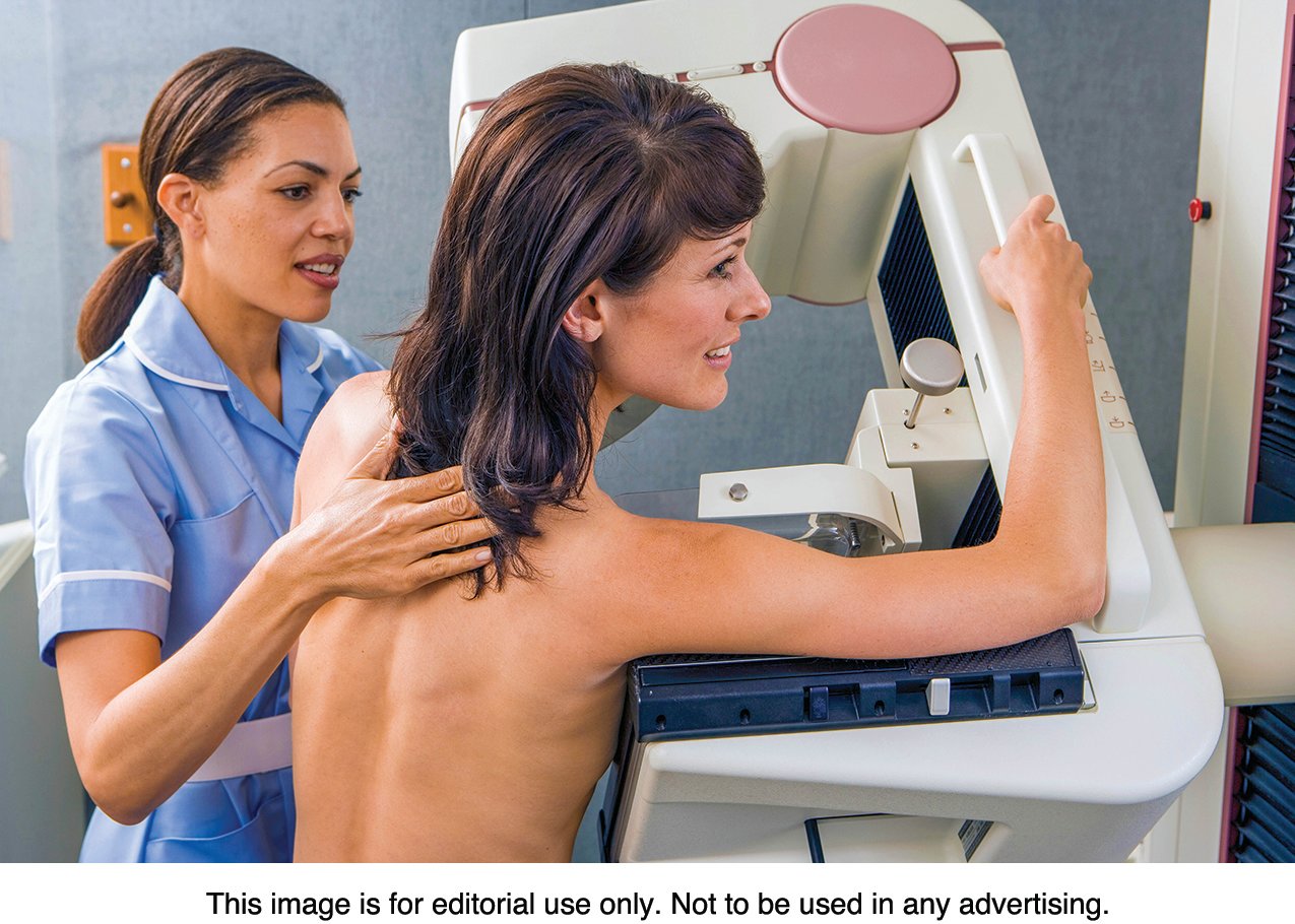 The Mayo Clinic reports that many women with breast cancer never experience any signs or symptoms of the disease. In such instances, the disease is discovered during screening tests, which include mammograms.