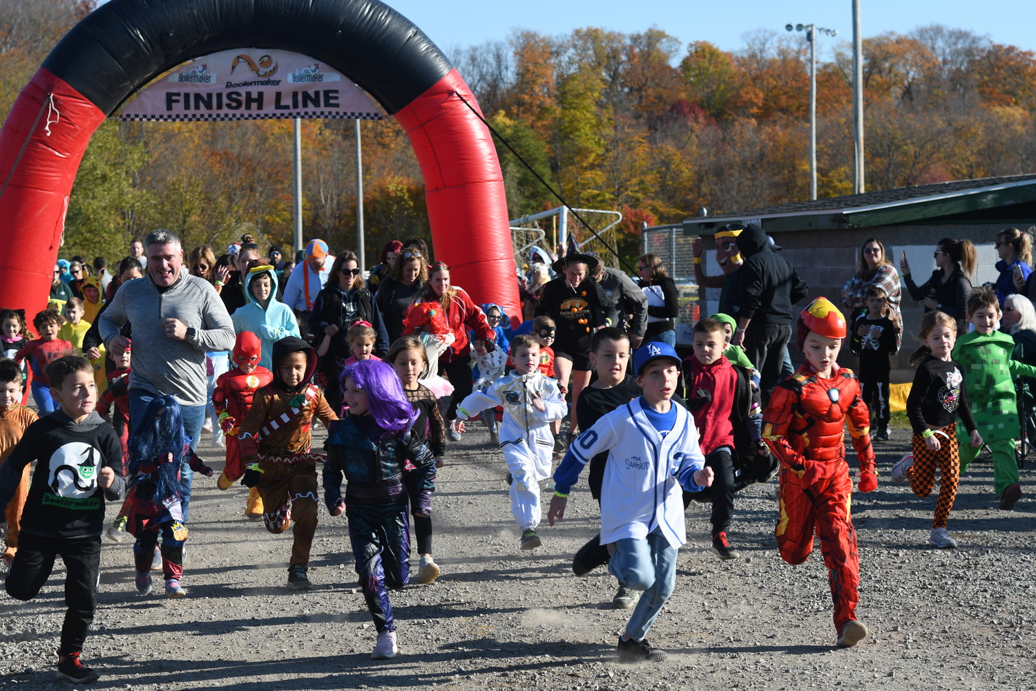 On Saturday, Oct. 22, the Boolermaker Kid's Run was held at Utica's TR Proctor Park. The run is one of many community events held throughout the year aside from the Boilermaker Roadrace. There were several distances for children to compete in depending on their age. Costumes were encouraged.