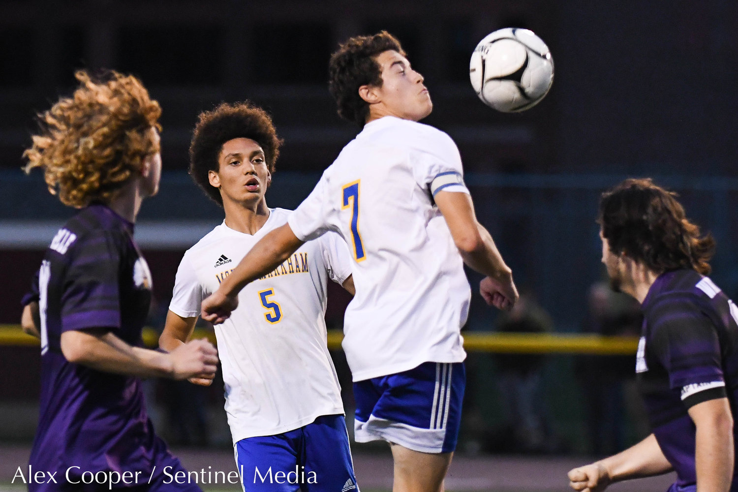 Waterville plays Mt. Markham in the Class C boys soccer semifinals on Wednesday, Oct. 26 at Canastota. Waterville won 2-1.