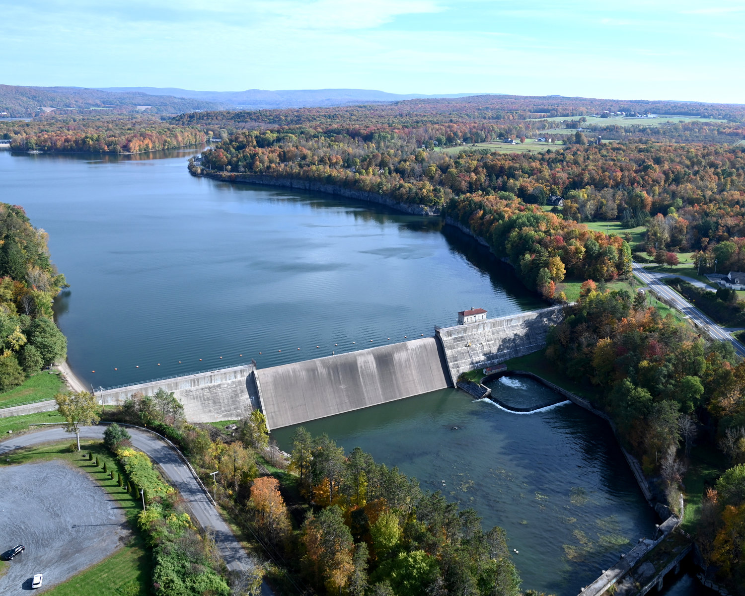 Delta Lake dam, Mohawk River