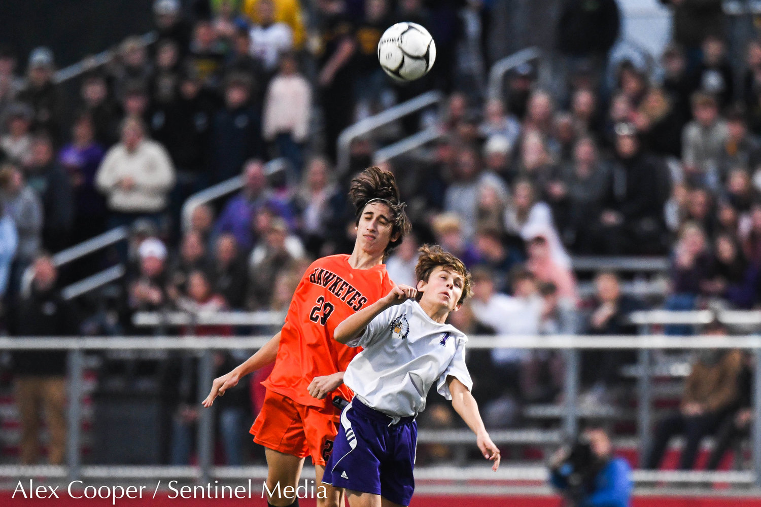 Cooperstown battles Waterville for the Section III Class C final on Tuesday, Nov. 1 at VVS High School. Cooperstown won 1-0 in overtime.