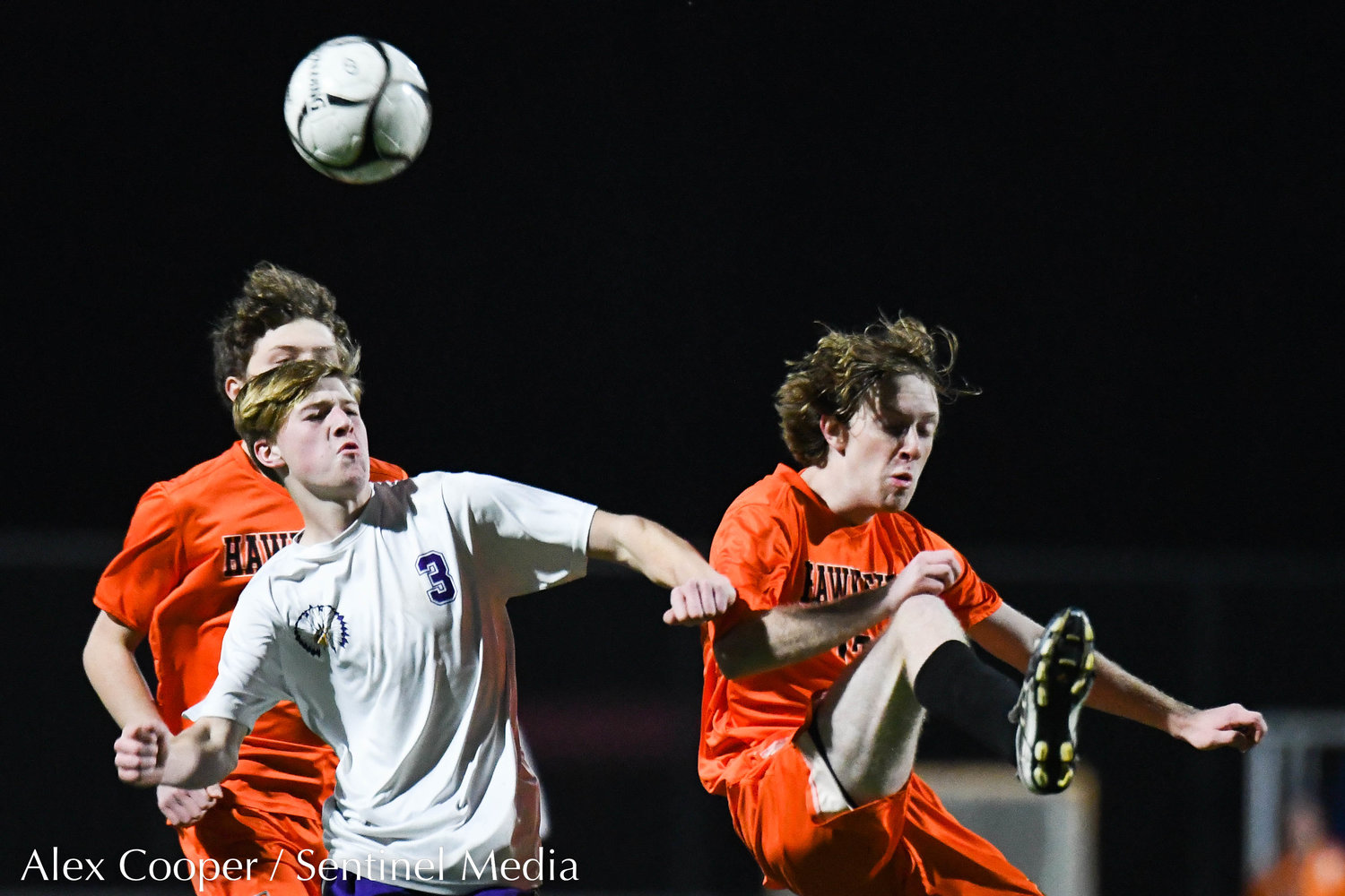 Cooperstown battles Waterville for the Section III Class C final on Tuesday, Nov. 1 at VVS High School. Cooperstown won 1-0 in overtime.