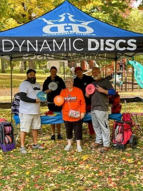 Oneida celebrates the opening of a disc golf course located at Allen Park. The 9-hole course is free and open to the public, welcoming all abilities on the beginner, family-friendly course.