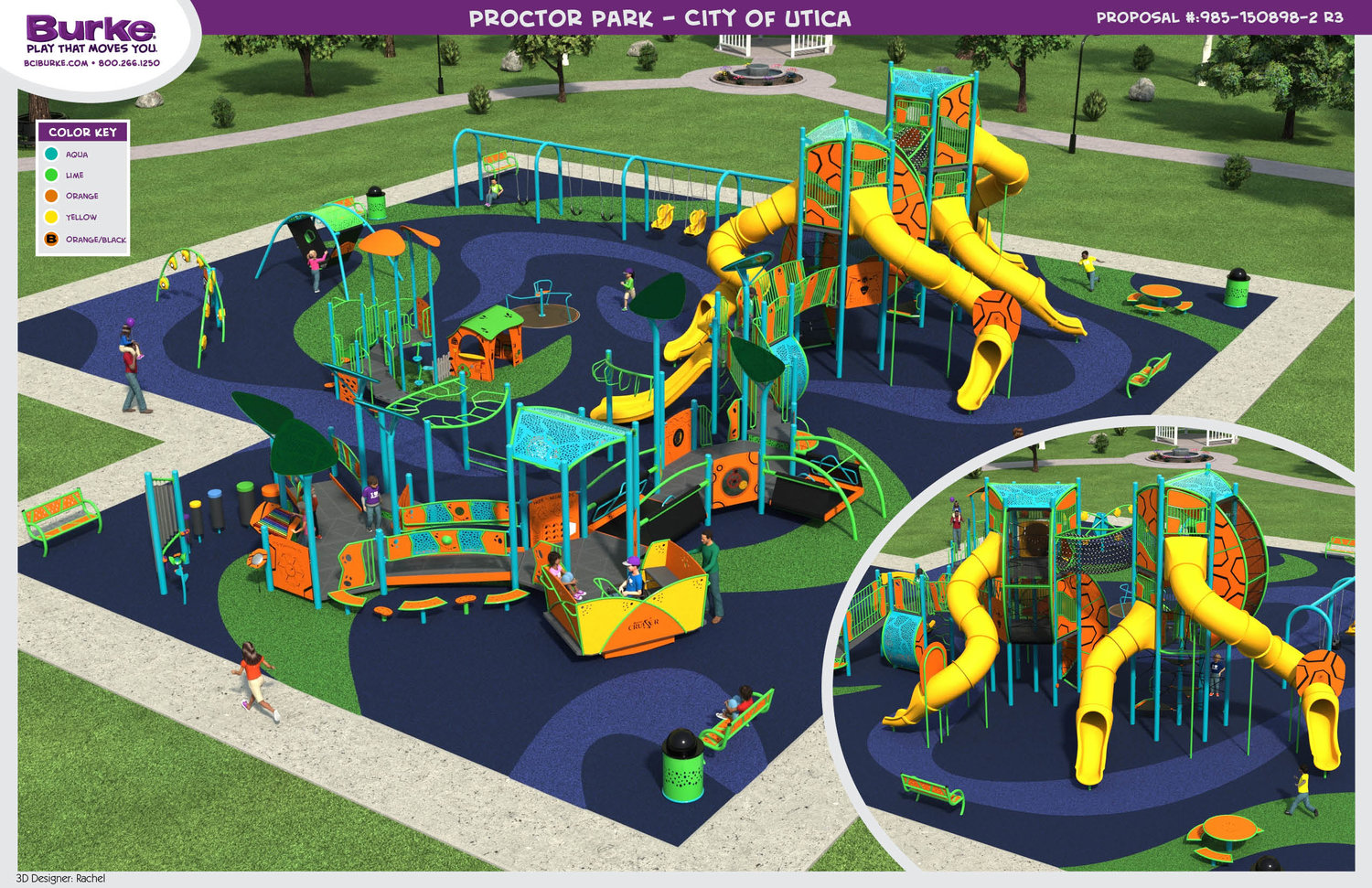 New playground deliberate for TR Proctor Park as a number of upgrades