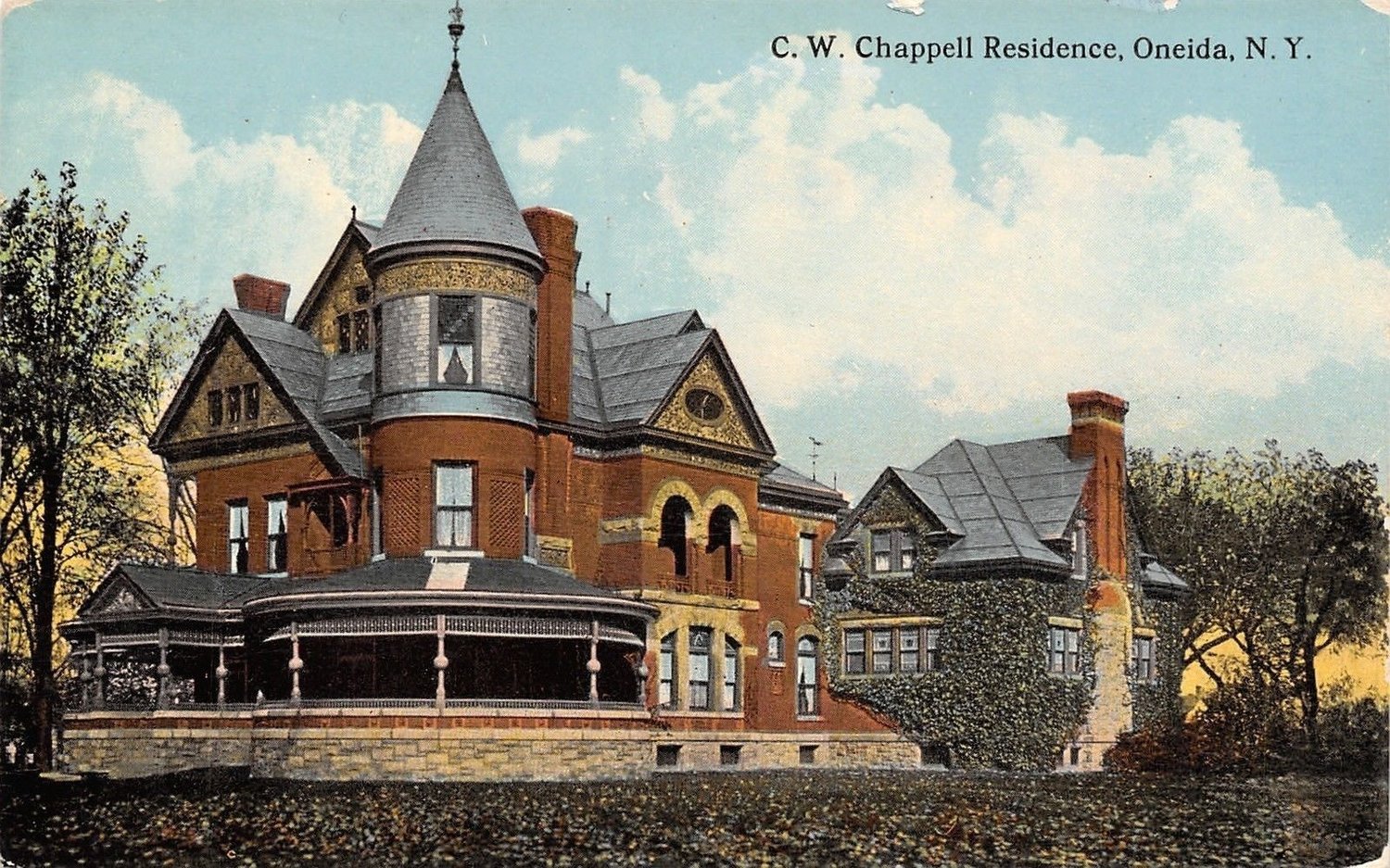 This grand property in Oneida belonged to C. Will Chappell, one of the founders of National Casket Company.