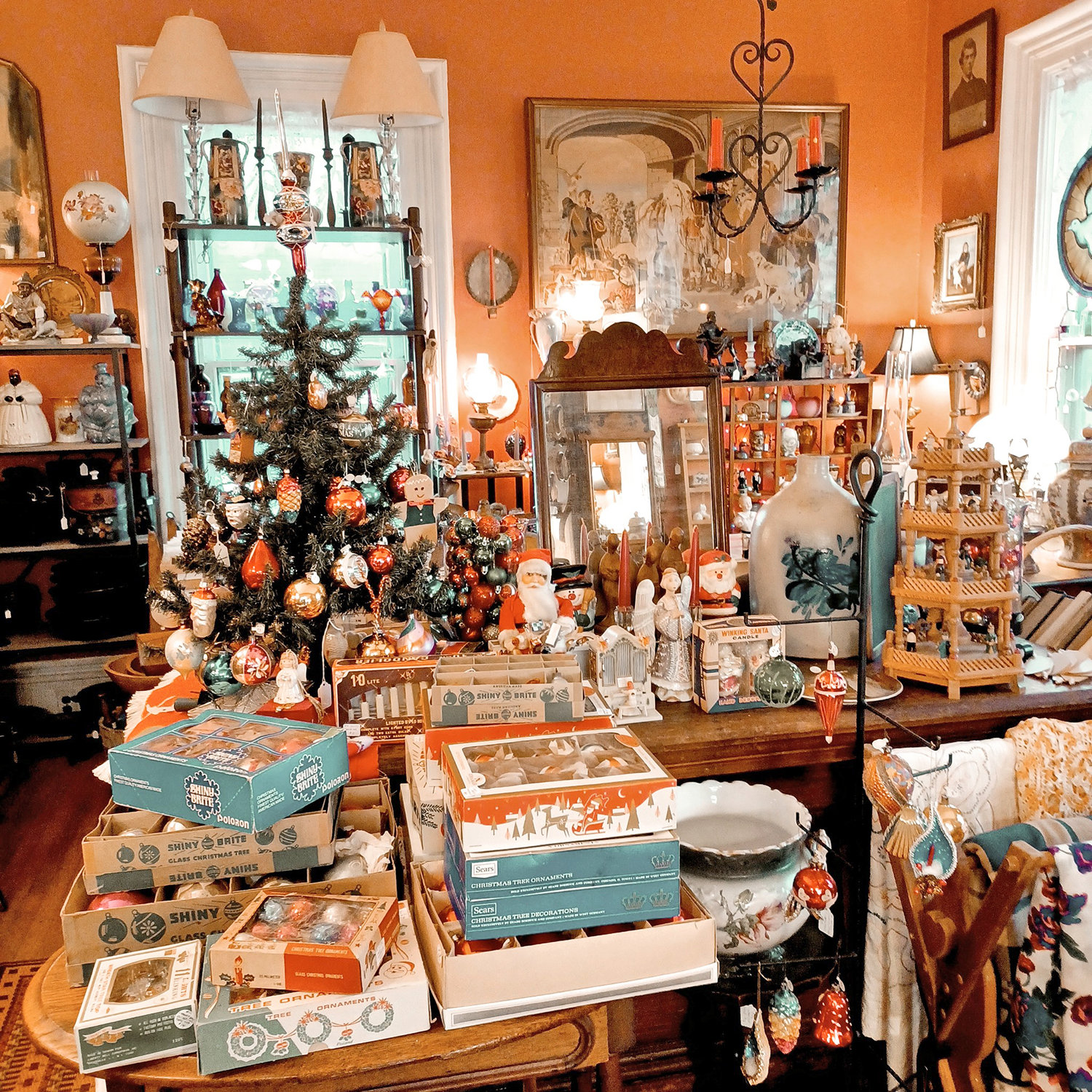 The annual Holiday Open House kicks off the gift shopping season from 10 a.m. to 5 p.m. Nov. 11-13 at a variety of antiques and collectibles dealers from Madison to Bouckville.
