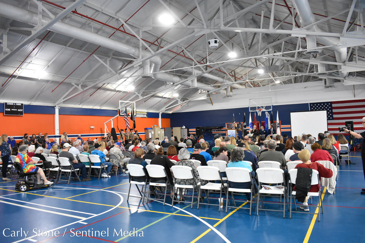 The Parkway Center was filled with veterans, their friends and families, and local officials on November 5, 2022 for the 8th Annual Flags for Heroes Recognition Ceremony hosted by The Good News Center.