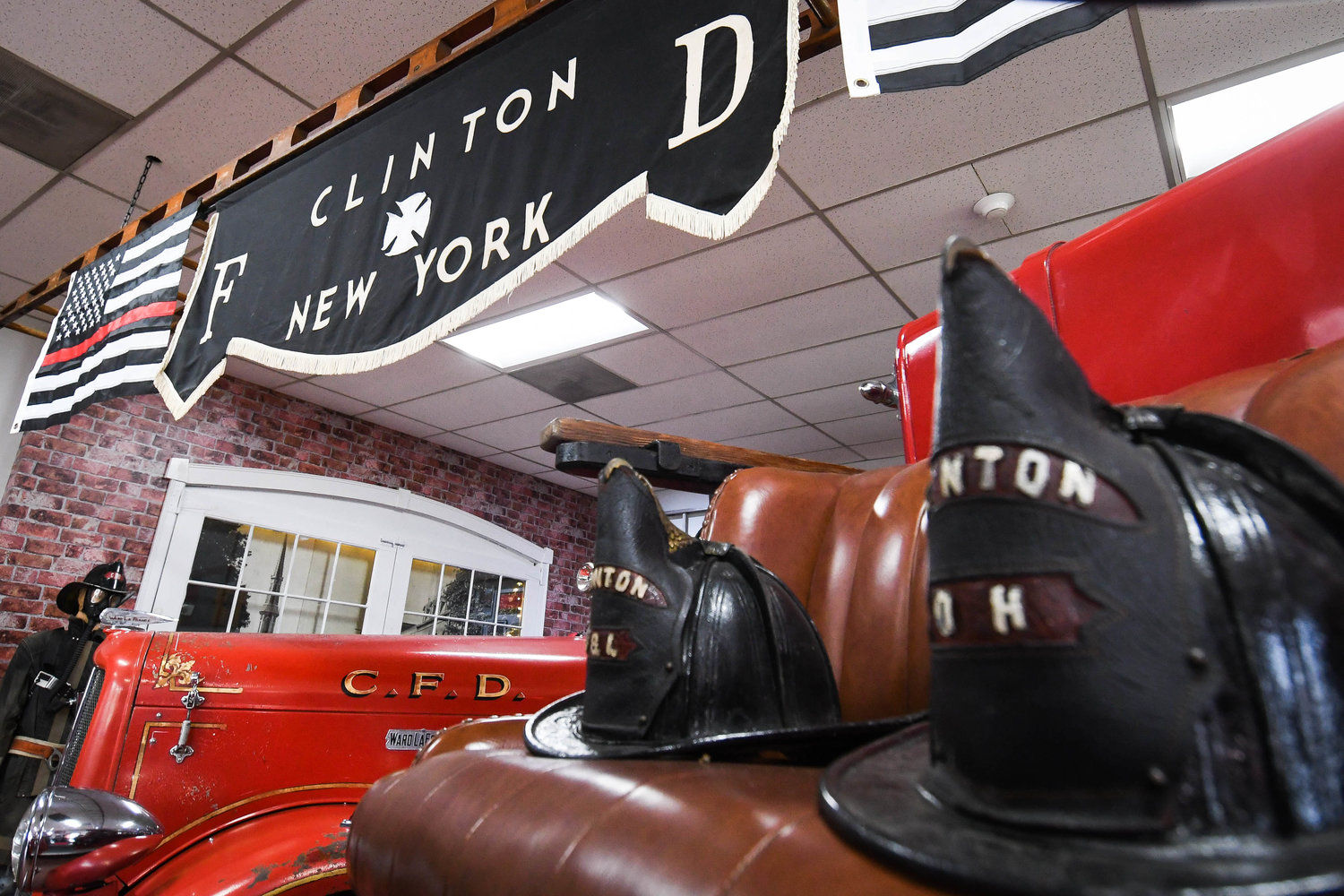 The Clinton Fire Department Museum showcases the rich history of the department with old and new equipment, historical photos, fire trucks and more. The Clinton Fire Department was founded in 1866.