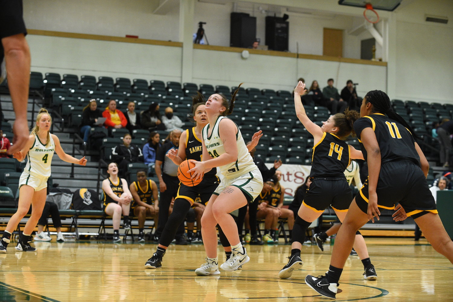 Through five games, Haedyn Roberts, a 6-foot-1 forward, is Le Moyne’s leading scorer, averaging 17.2 points per game.