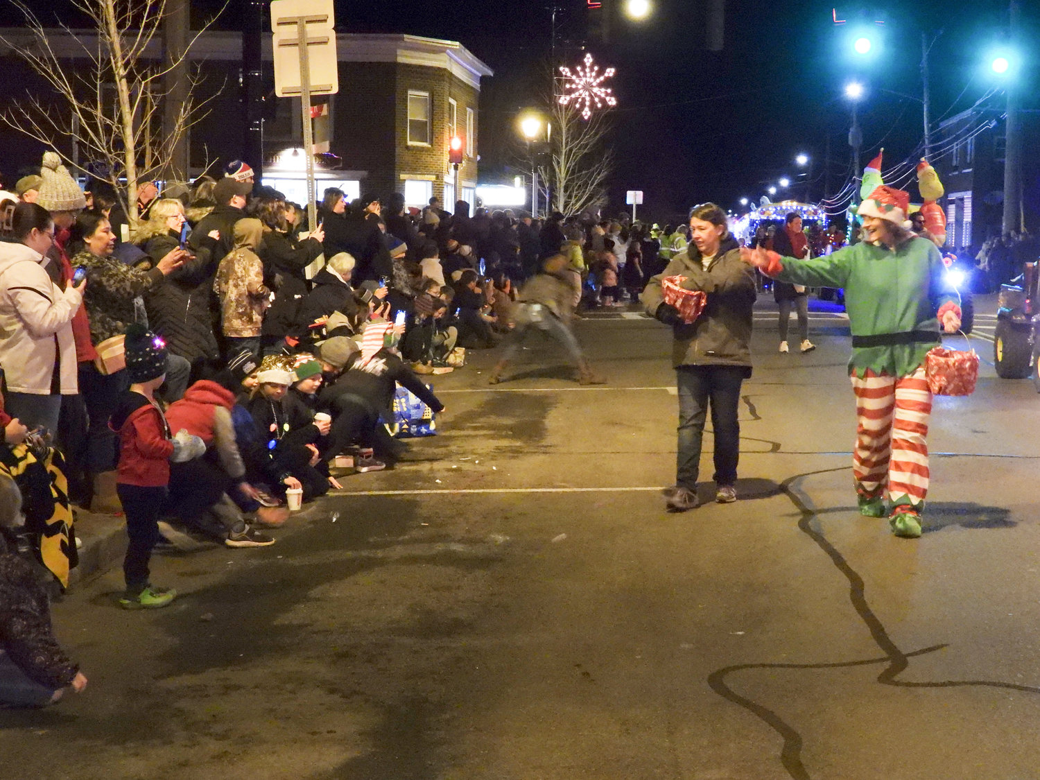 The Canastota Parade of Lights saw people fill the streets Saturday night to welcome in the holiday season.