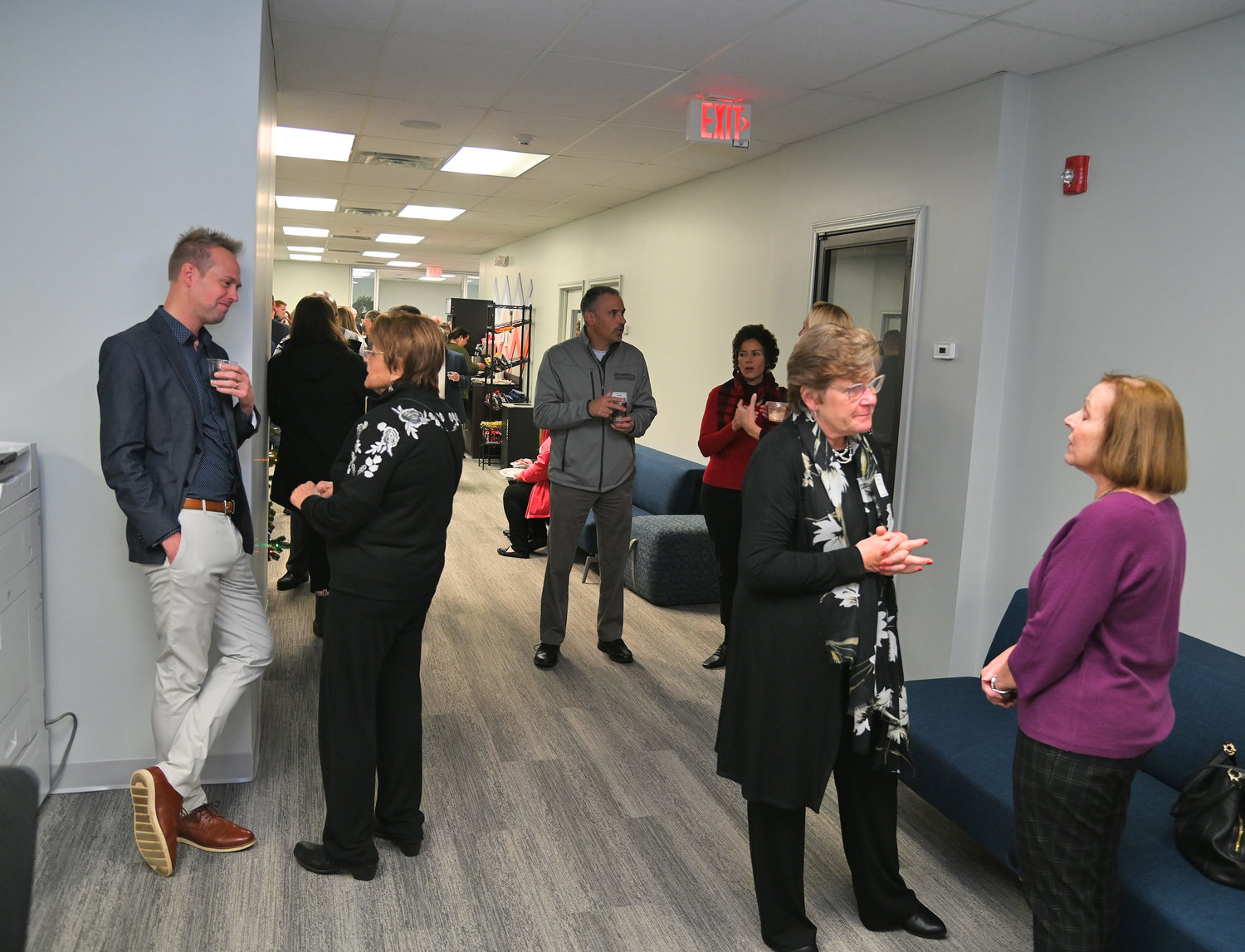 After hours chamber event at the Sentinel Media Co. Wednesday, Nov. 30, 2022.