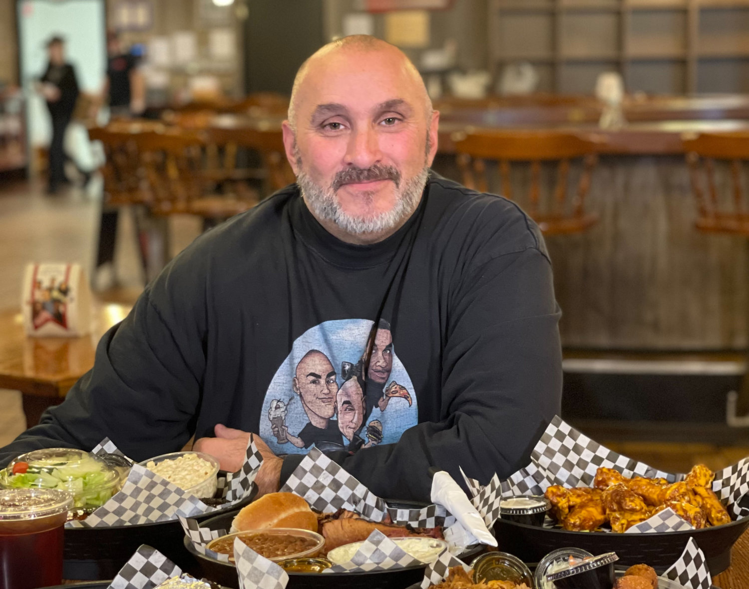 Bill Vinci, host of The Empire Plate, gets to sample all kinds of food and drinks from across the state as part of the show.