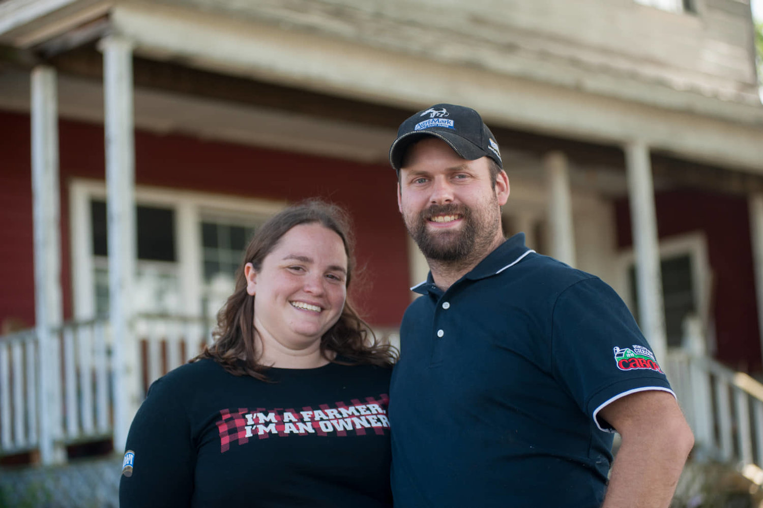 Sarah and Chris Ficken are the two halves of the dynamic duo that run New Moon Farmstead based out of Munnsville.