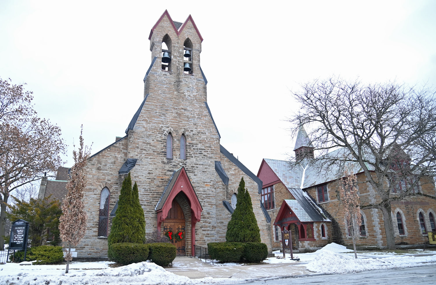 The Zion Episcopal Church, at 140 W. Liberty St. in Rome, is shown on Tuesday, Dec. 27. The church has received a $17,000 grant from the Rome Community Foundation, one of 13 non-profit entities in the city to receive funding from the foundation during the last quarter of 2022.