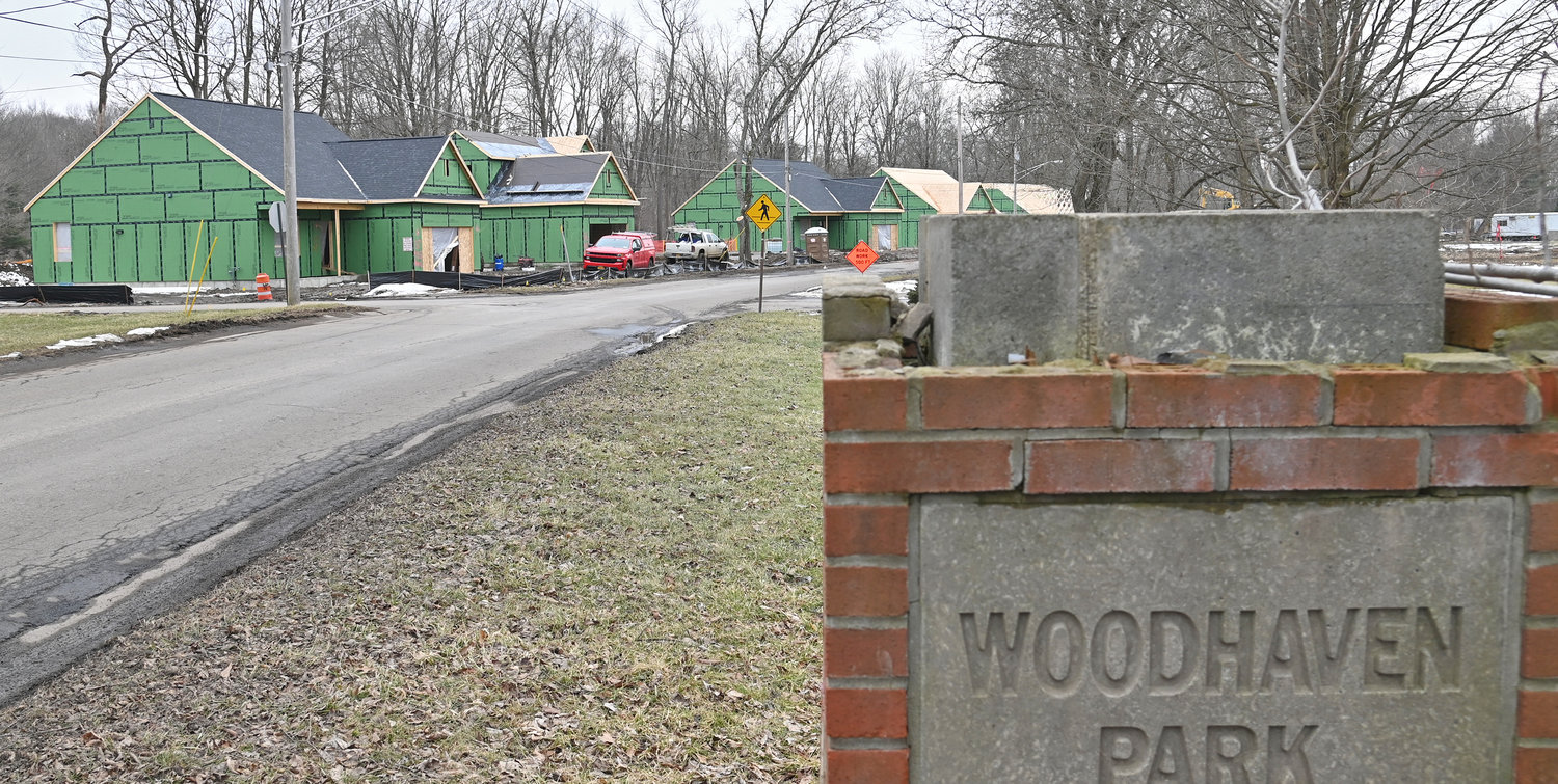 Housing is under construction at the site of the former Woodhaven Park in Rome in this file photo. The city of Rome has launched a new program for income-eligible first-time homebuyers, helping to make the purchase of homes, like those at the former Woodhaven Park, a reality.