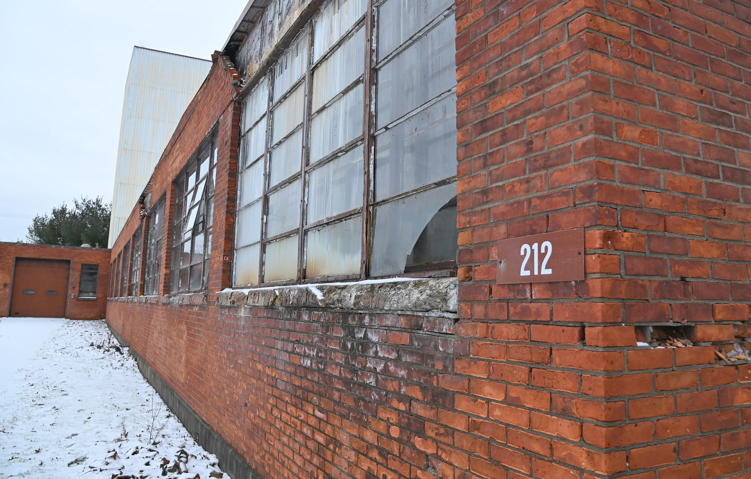 Building 212 at Griffiss Business and Technology Park. Site of the Parachute Brewery that will come to the park. Thursday, January 12, 2023.