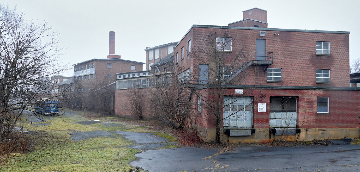 The former Waterbury Felt Mill in Oriskany is shown from Route 69 in the village on Wednesday, Jan. 4.