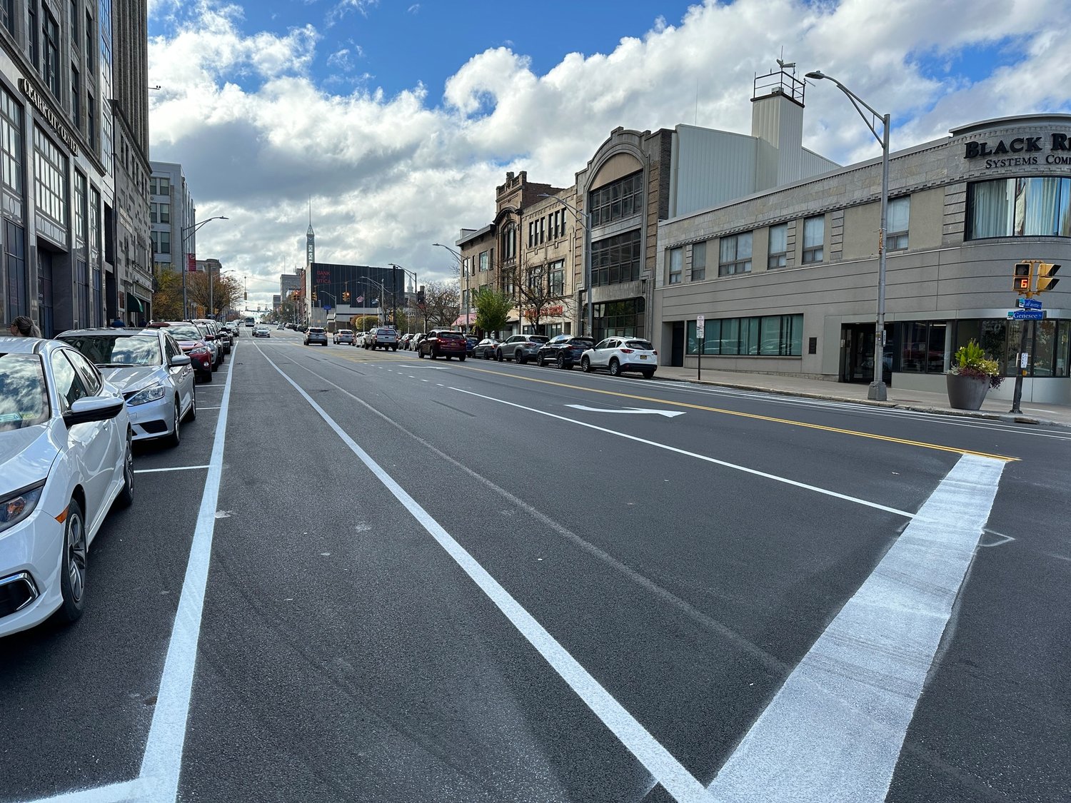 City officials have extended the 90-day trial for Genesee Street, where the complete streets traffic pattern will remain for another three months. During this time, C&S Engineering, an independent engineering firm, will analyze the traffic pattern and make recommendations based on their analysis.