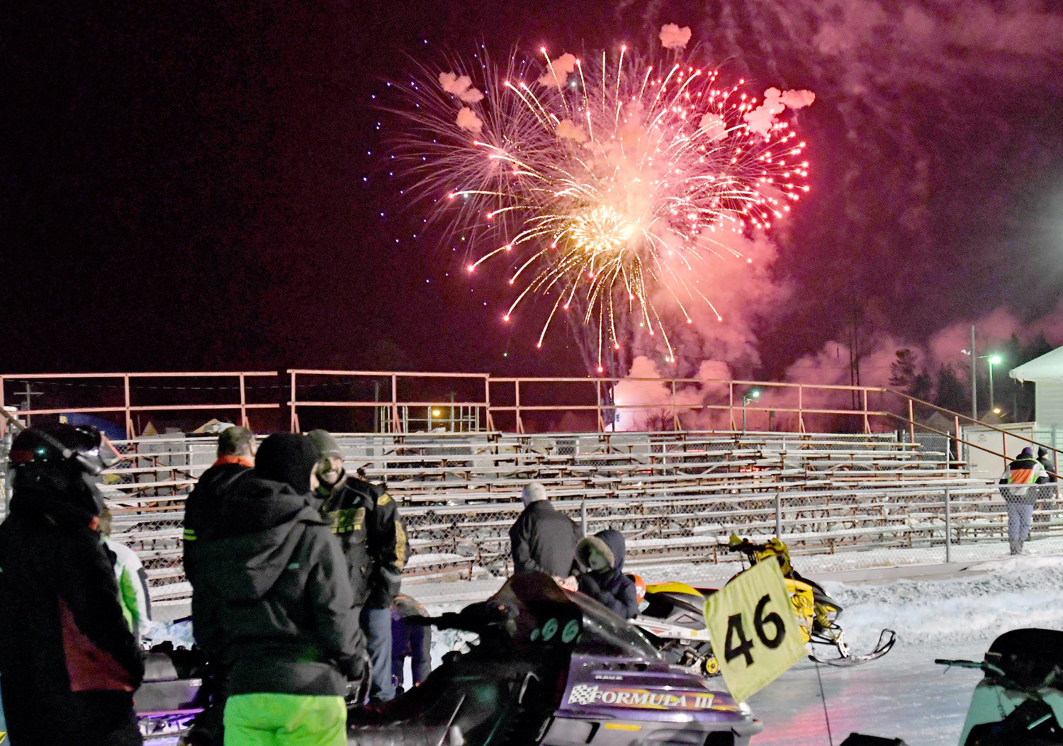 SNOW FESTIVAL FIREWORKS - Fireworks by Majestic will once again be part of the opening ceremonies Friday evening, Jan. 27. The fireworks will be visible from the Boonville Fairgrounds starting at approximately 7:15 p.m. Community donations for the fireworks have been received from: JB Lawn & Snow, Parkhill Tree & Land Management LLC, Rookies Riverside Tavern LLC, DRC Apparel & Promotions, Adirondack Eye Care, Capri Pizzeria, Junction at Alder Creek, Charlie’s Liquor, and Gallery on Main. Following the fireworks, there will be an open house at the Lost Trail Groomer Barn, located across the road from the fairgrounds.