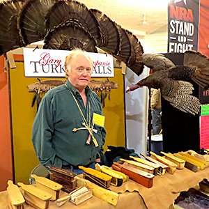 Gary Campanie sells his self-crafted turkey calls at a previous CNY Sportsman Show. The event returns from 9 a.m. to 4 p.m. Feb. 4 at the Kallet Civic Center in Oneida.
