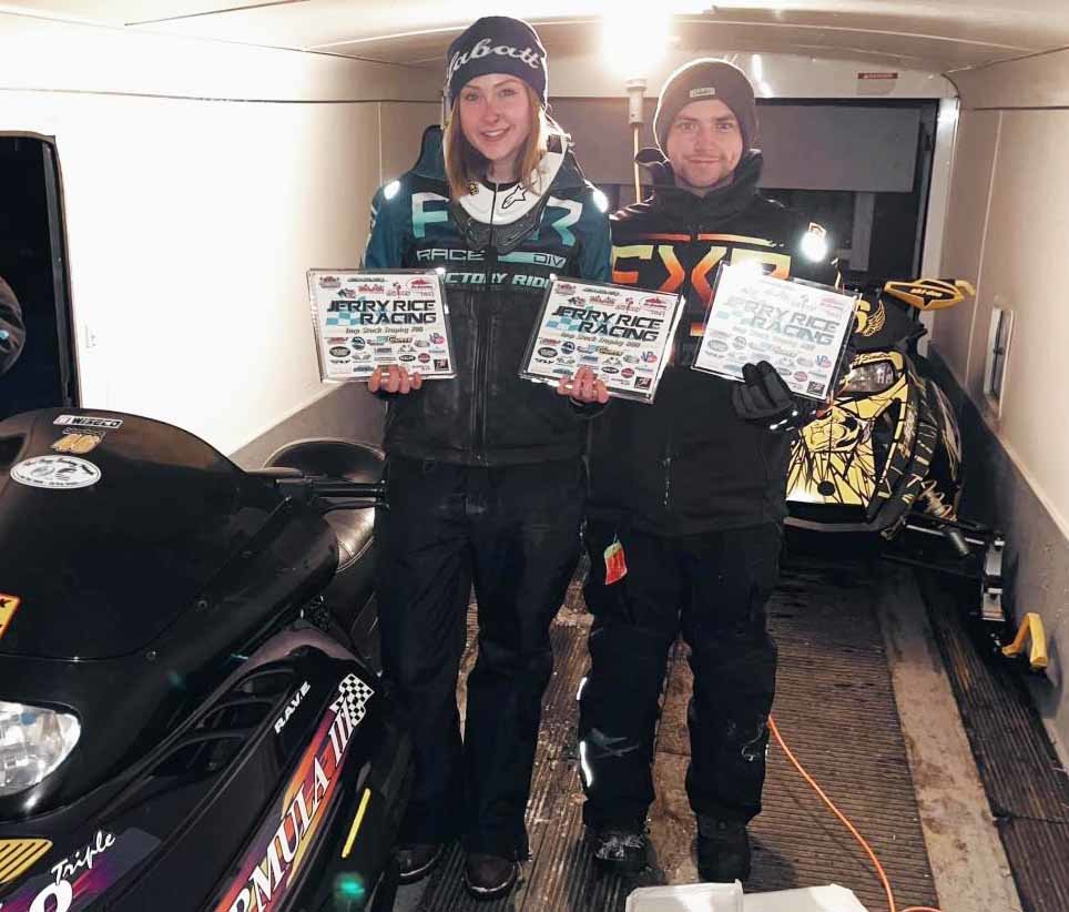 Abigail “Abby” Scouten and her cousin Andrew “Andy” Scouten were both winners at the Ilion Snowdrifters Race on Saturday, Feb. 4.