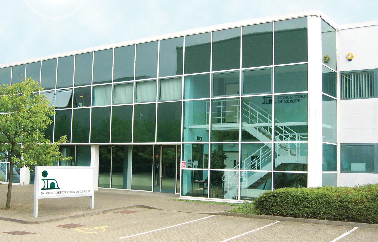 Indium Corporation’s European headquarters in Milton Keynes, England.