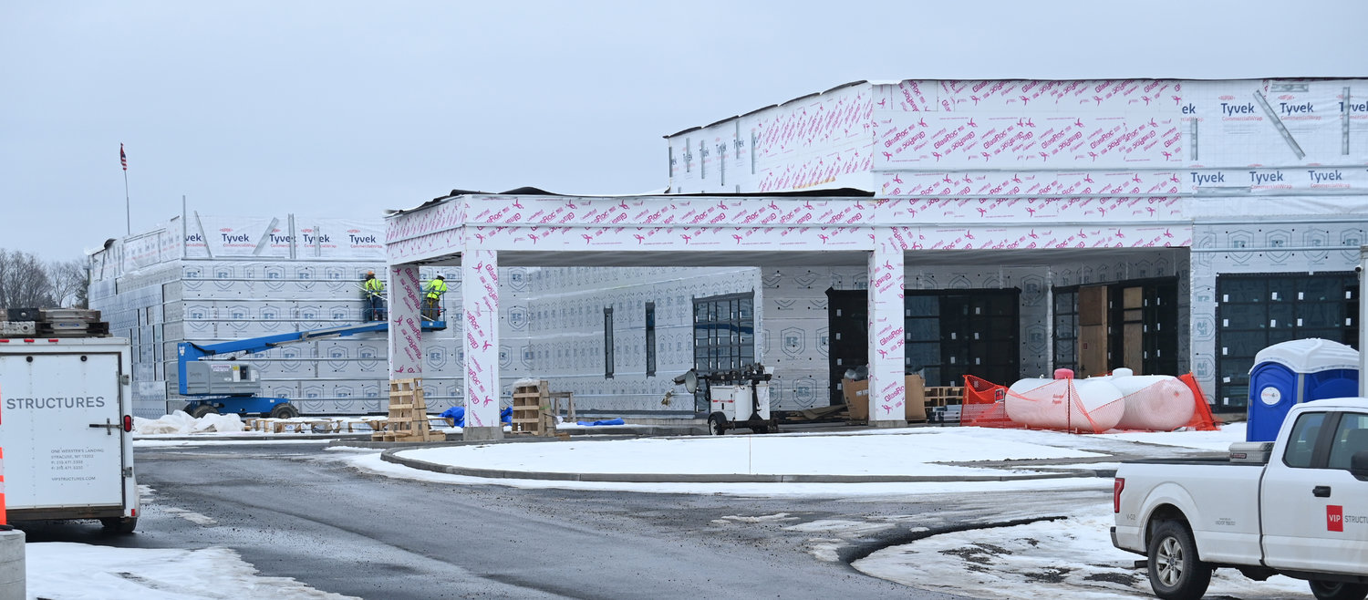 New Cancer Center being built at the corner of Route 31 and Route 365 in Verona on Monday, Feb 6.