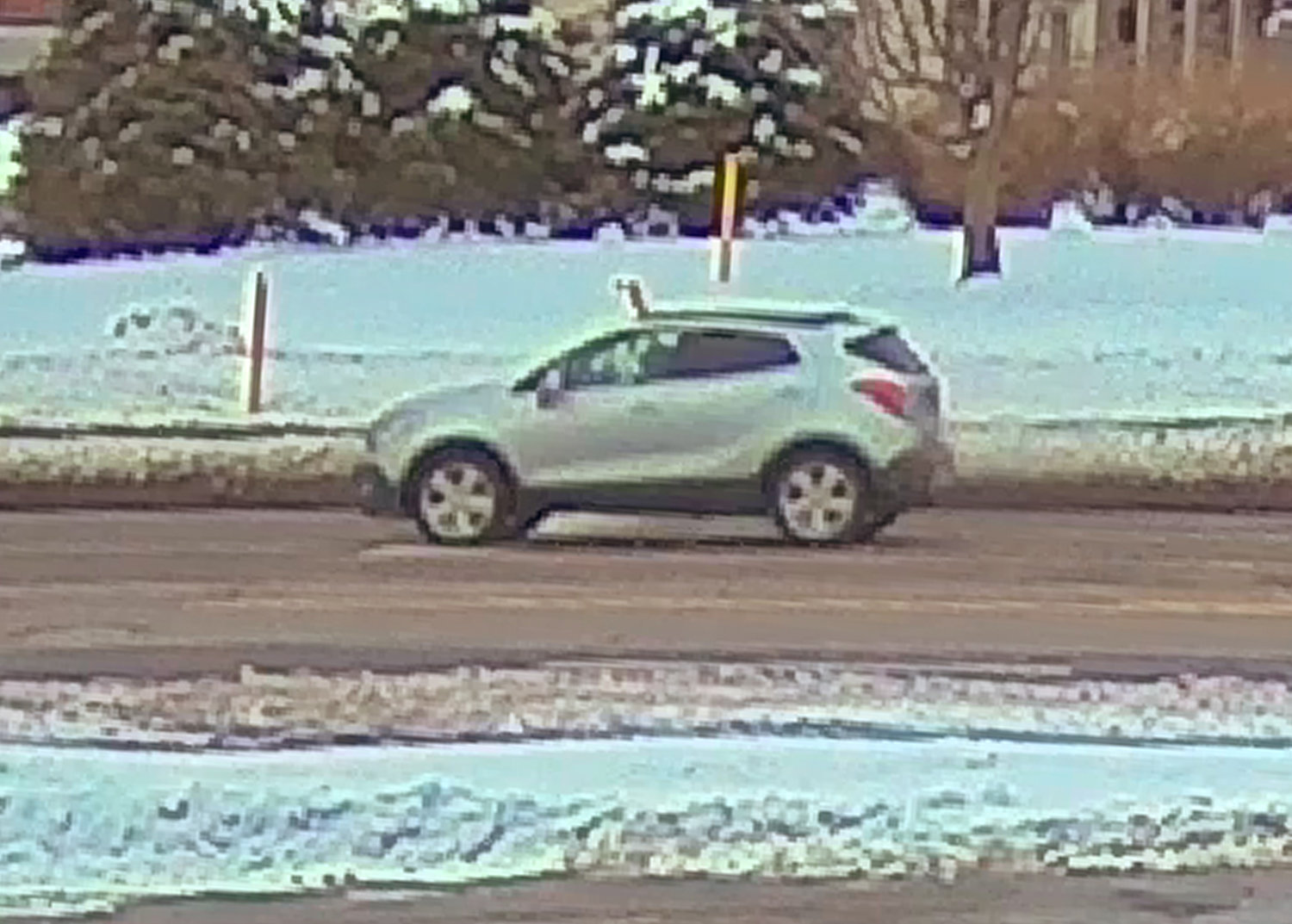 This silver SUV struck a pedestrian on Black River Boulevard in Rome on Wednesday. Police said the vehicle then fled the scene. Following an investigation, police said the SUV was found in the 800 block of W. Liberty St. Thursday morning.