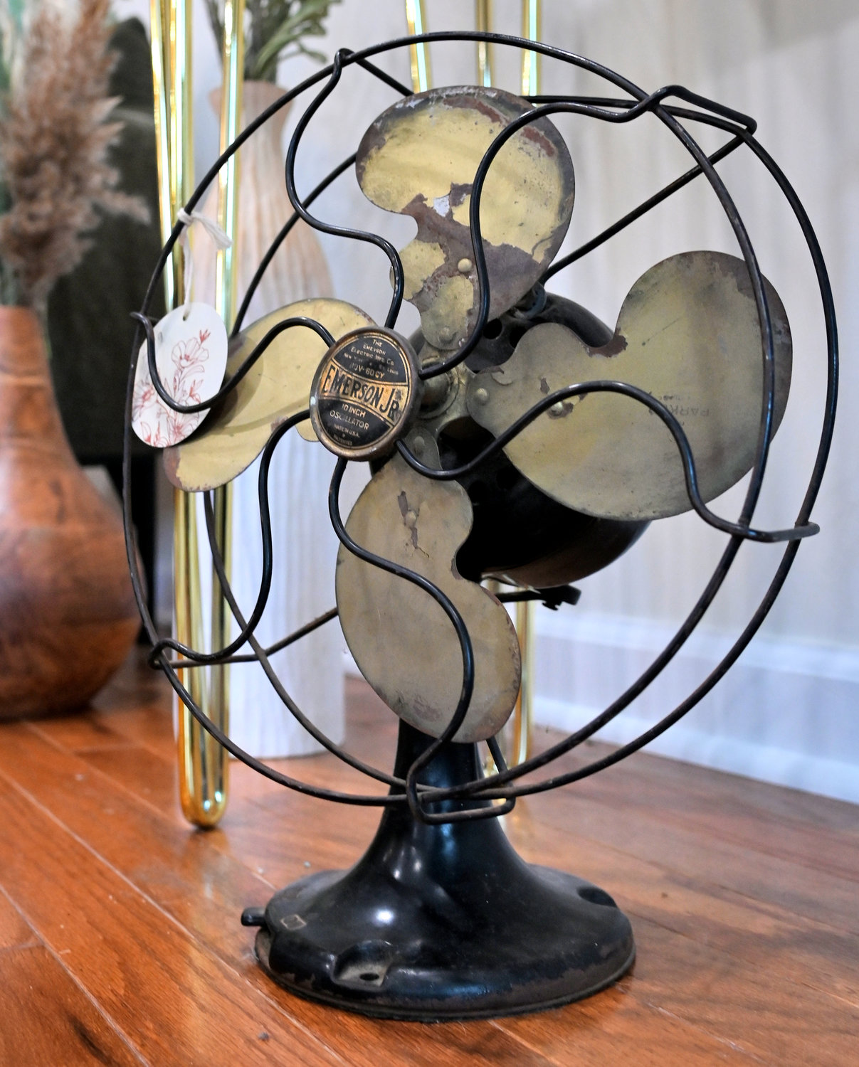 Retro fan on display at Abode on Oxford Road in New Hartford Wed., Feb. 22.