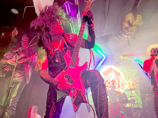 Motley 2 bassist Darryl Strucke, joined by lead vocalist Jeff Bell, guitarist Tony Burnett and drummer Seann Scott, perform their Motley Crue tribute show at 8 p.m. March 10 at the Turning Stone Resort and Casino Showroom in Verona.
