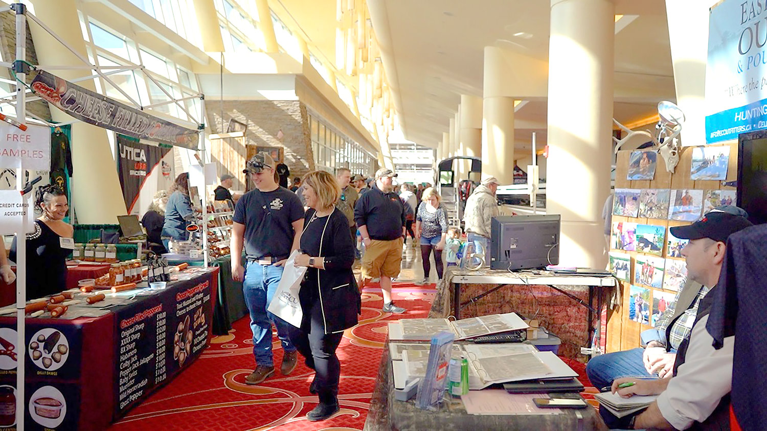 The Big East Camping &amp; Outdoor Sports Show returns from March 10-12  in the Event Center at Turning Stone Resort Casino in Verona. Hours are 2 to 7 p.m. Friday; 9 a.m. to 6 p.m. Saturday and 9 a.m. to 4 p.m. Sunday.