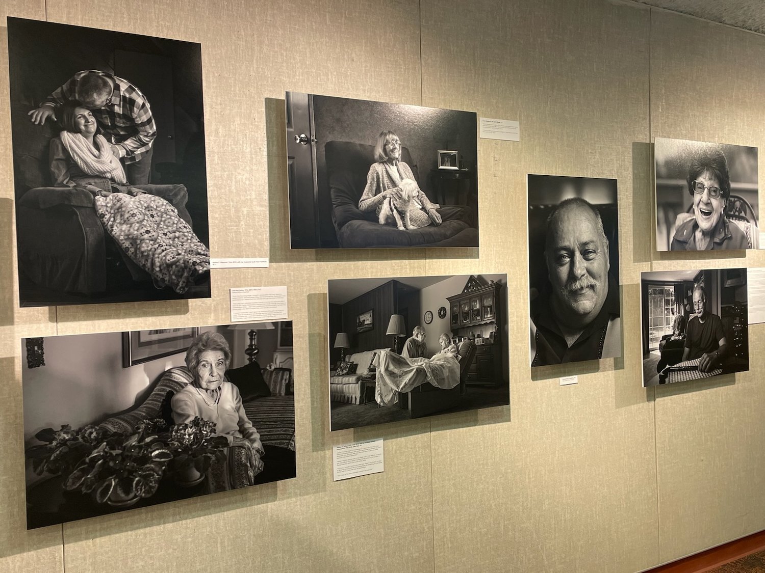 Portraits included in "The Last Portrait: Reflections at the End of Life" exhibit at SUNY Morrisville show the "living" during some of the last moments of life. Former patients were all residents of Oneida, Herkimer or Madison counties.