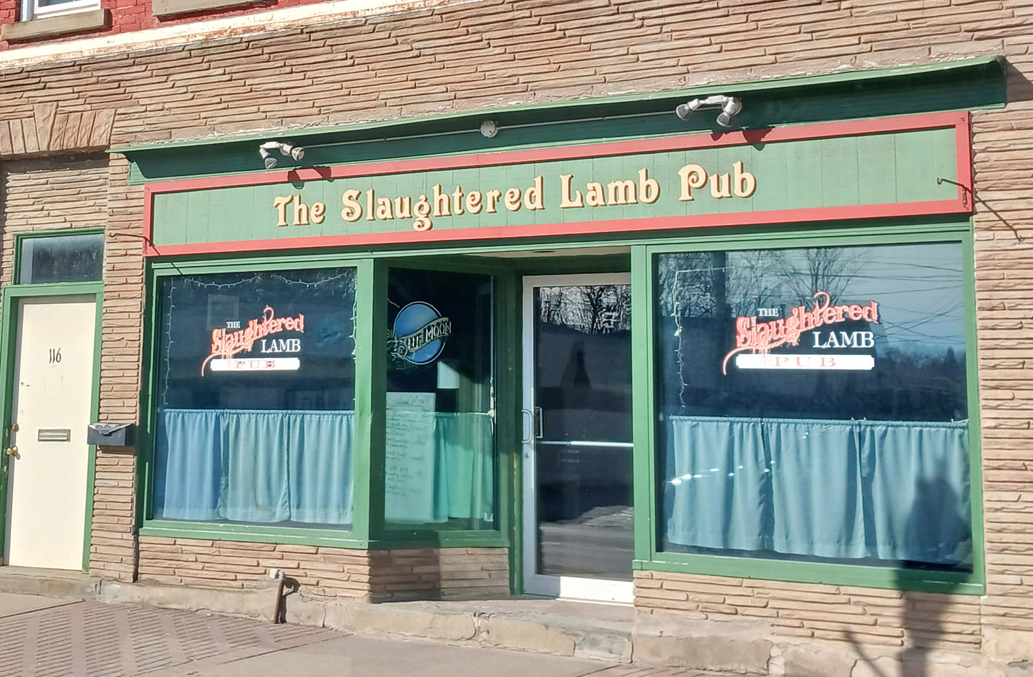 The Slaughtered Lamb Pub in Waterville serves good food made fresh daily in a friendly atmosphere.