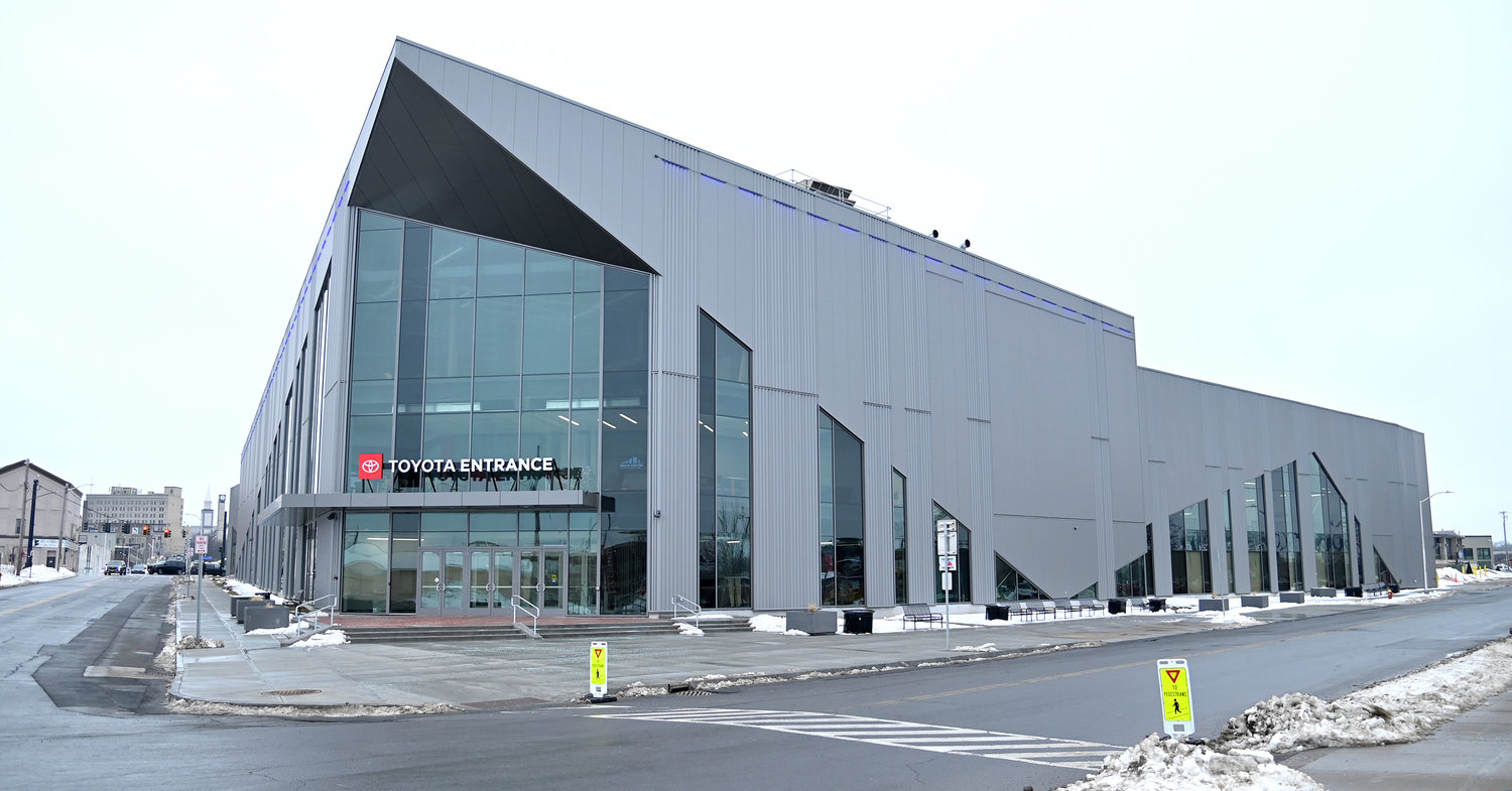 The Utica University Nexus Center Toyota Entrance.