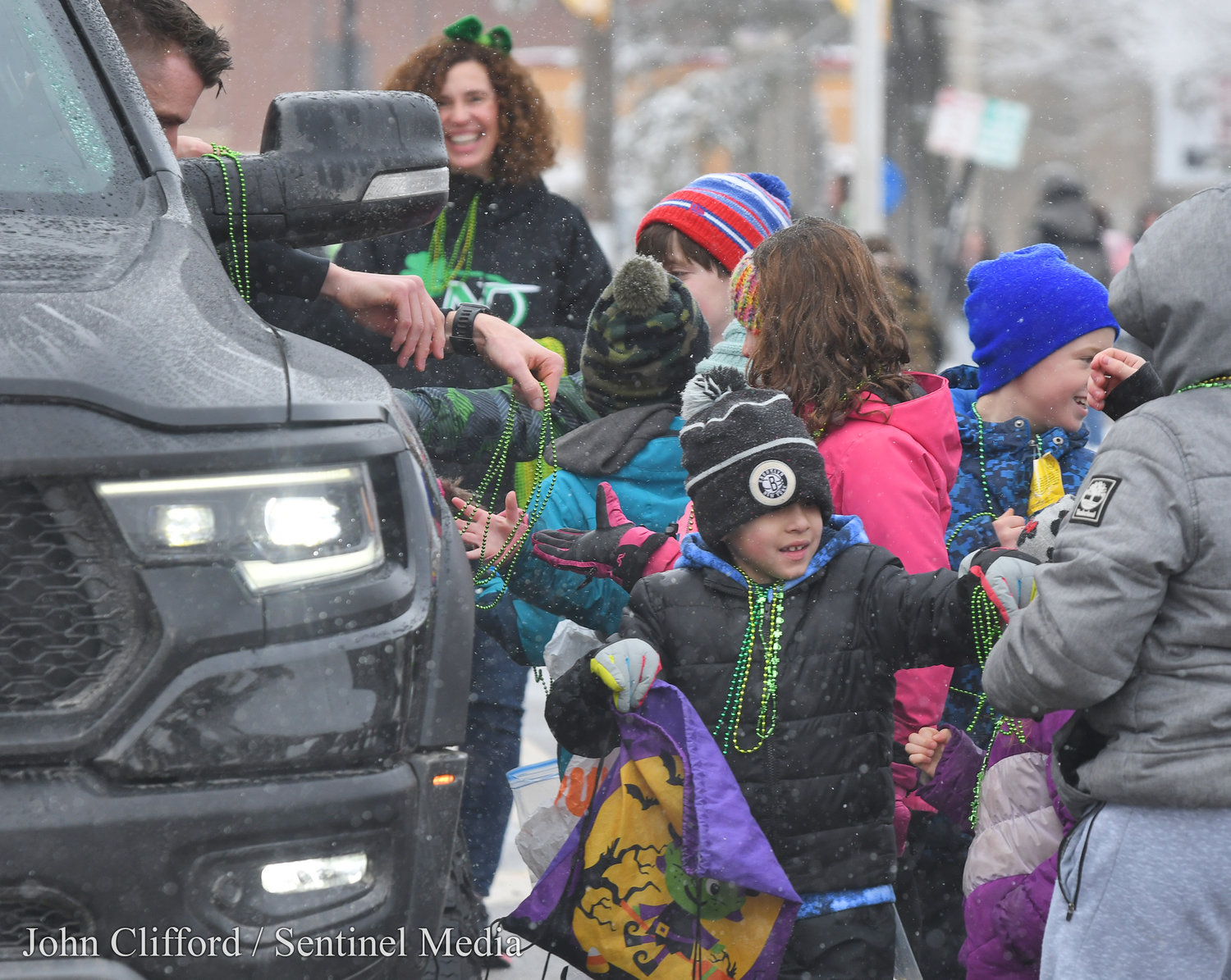 Pictured is a sight from the St. Patricks Day parade on Genesee Street in Utica on Saturday, March 11, 2023.