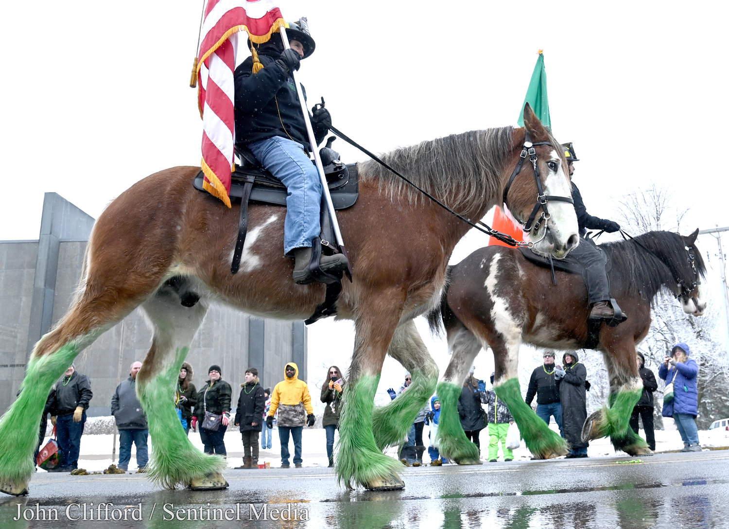 New York State's third largest St. Patrick's Day Parade stepped off promptly at 10 a.m. from Oneida Square in Utica on March 11, 2023.