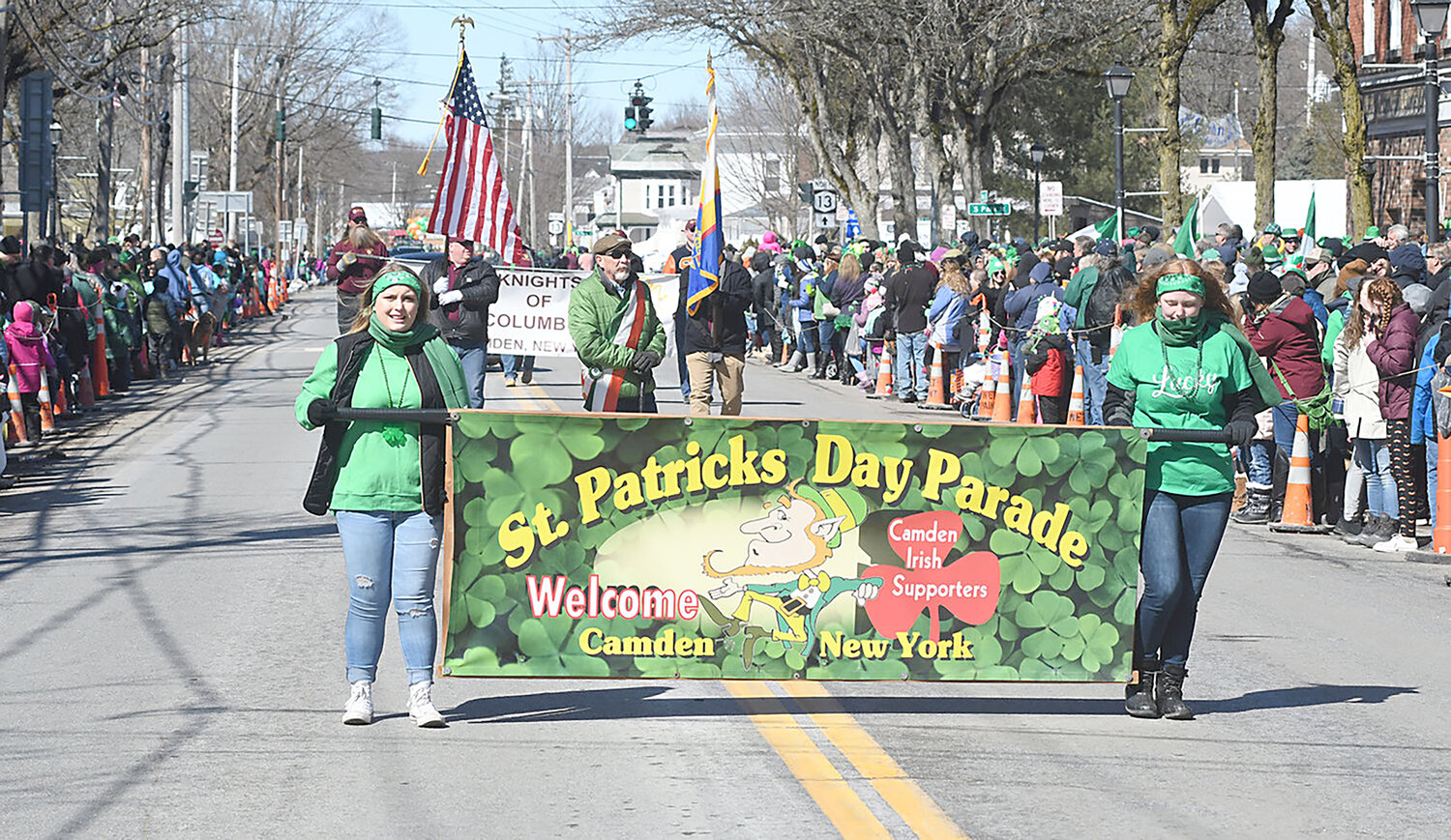The annual Camden NY Irish Parade returns at 1 p.m. Saturday, March 18 in Camden. Line up is at 11 a.m. at Camden Elementary School, 1 Oswego St.