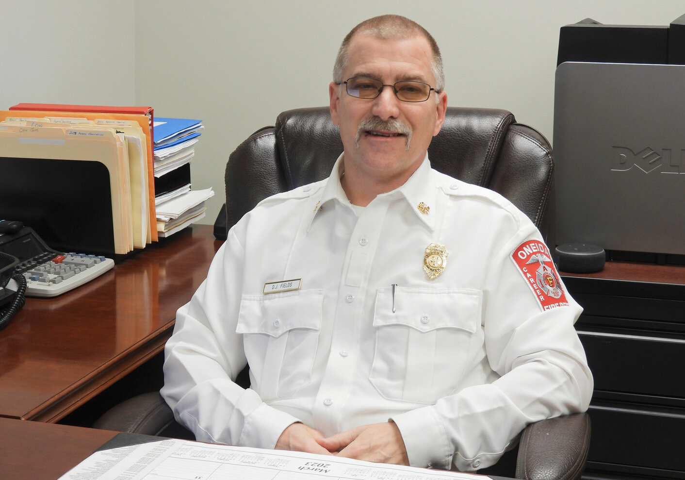 Oneida Fire Chief Dennis Fields