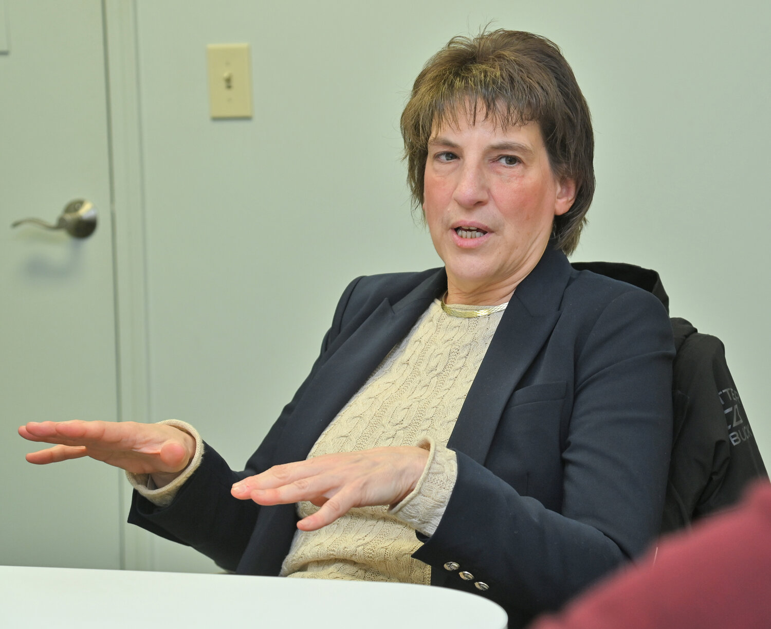 Rome Mayor Jacqueline M. Izzo met with the Daily Sentinel staff this week to lay out her proposals for how to spend the rest of the city's ARPA funding.