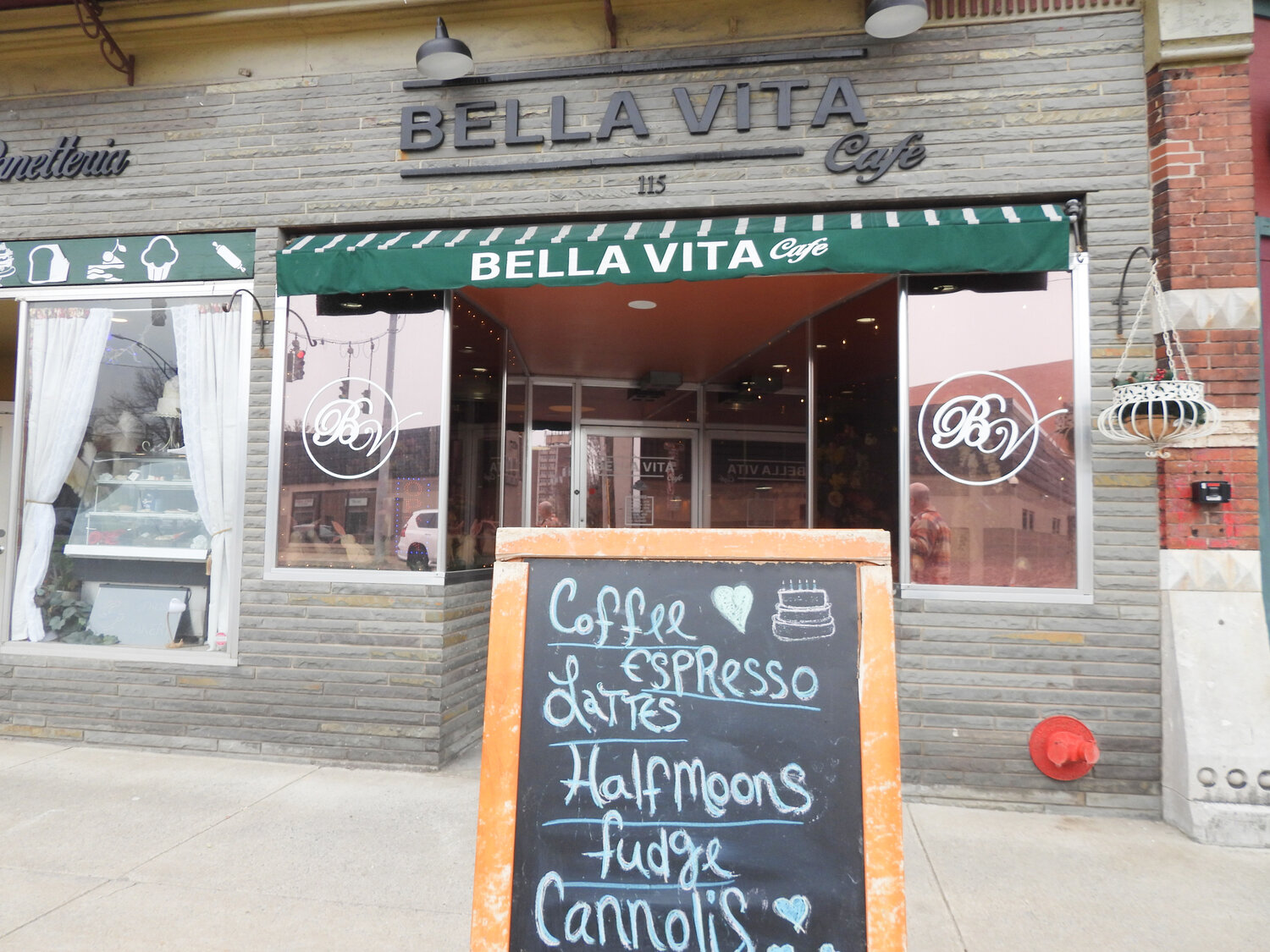 Bella Vita in Oneida offers all manner of drinks and sweets needed to get you through the day.