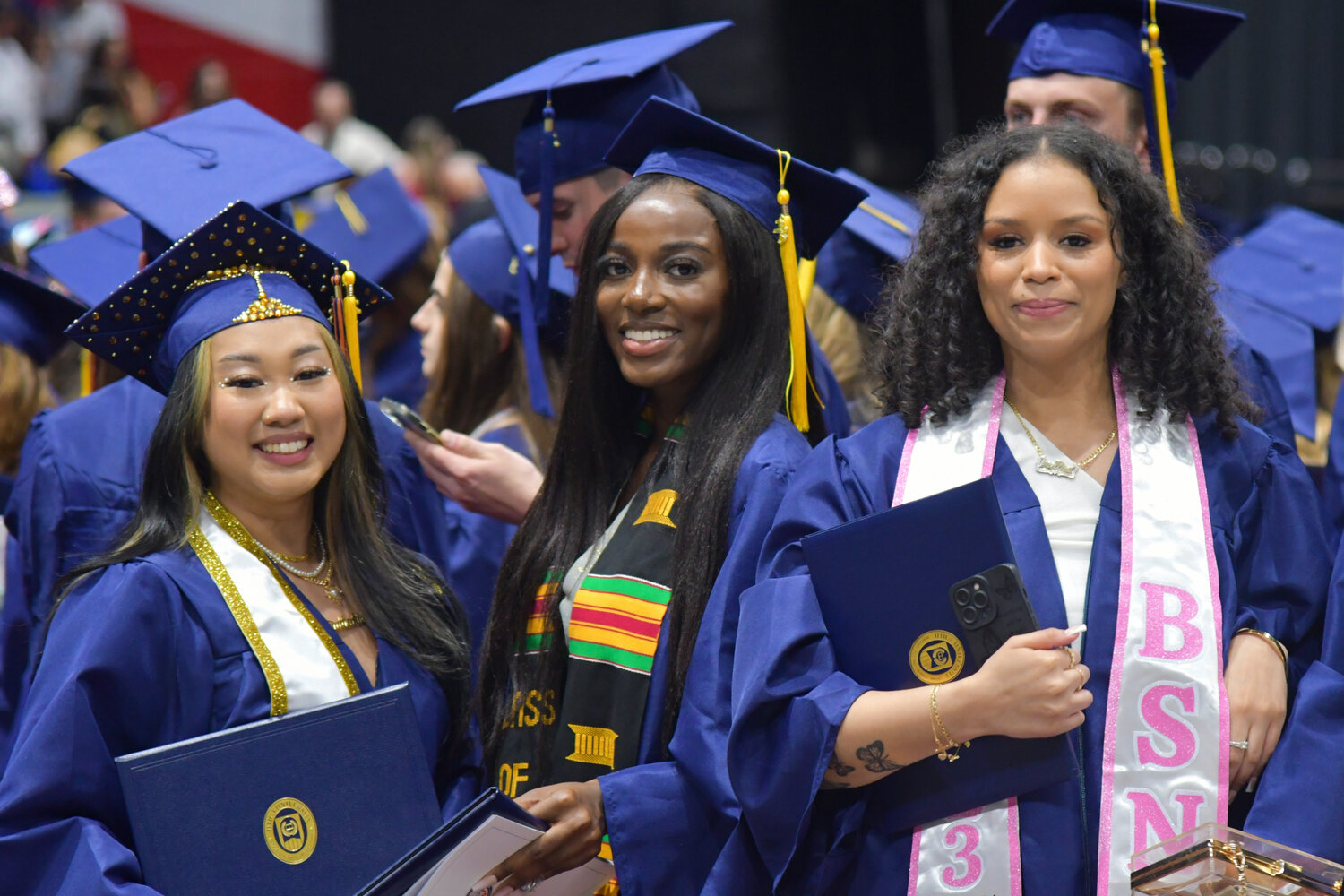 Utica University celebrated their 74th undergraduate commencement ceremony on Thursday, May 11, where the university honored 425  graduates at the Adirondack Bank Center at the Utica Memorial Auditorium.