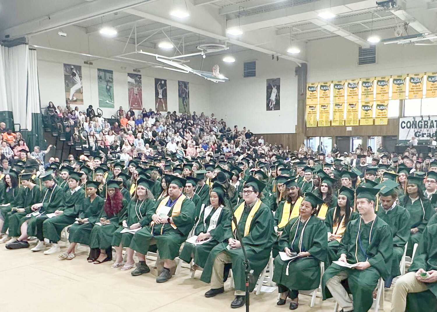 Herkimer College’s 55th commencement Friday, May 12 presented diplomas and certificates to 371 new graduates.