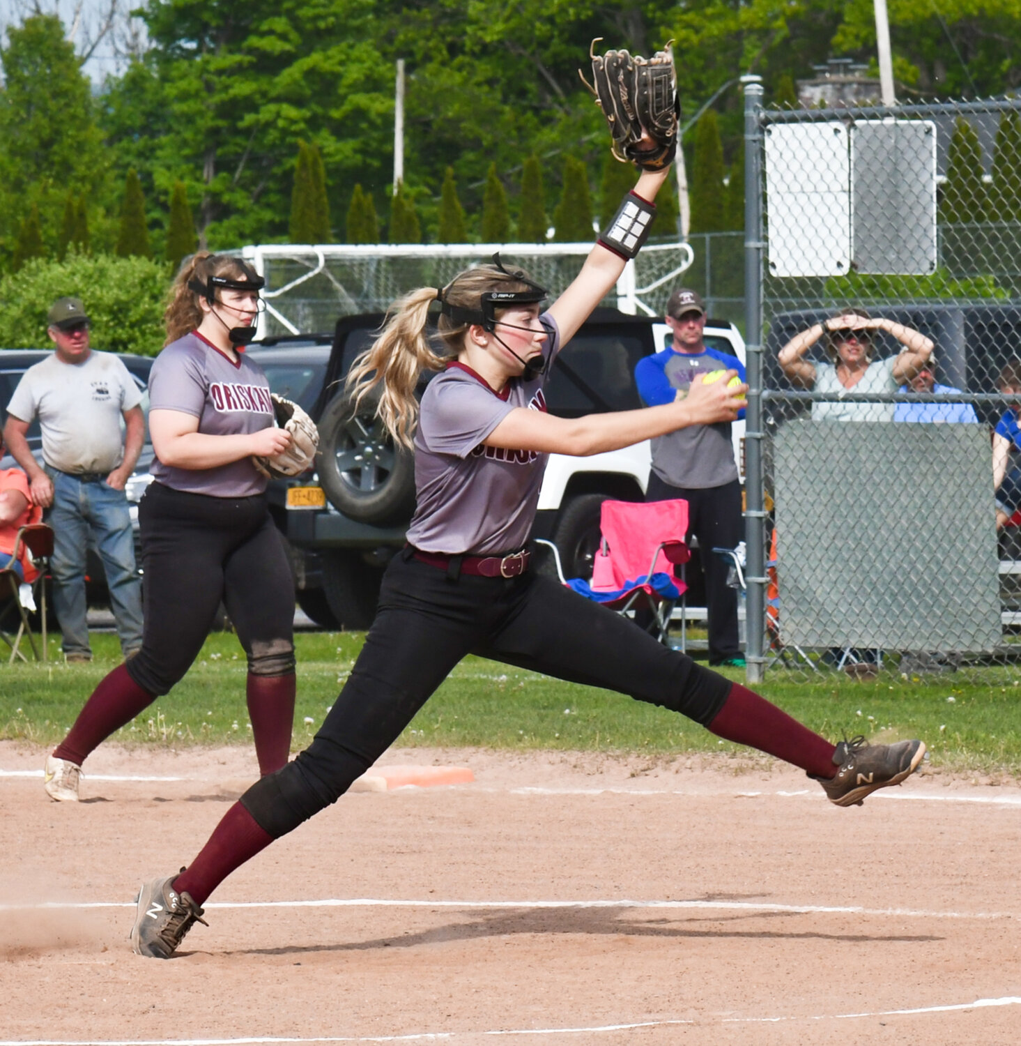 Juliet Tagliaferri pitched a complete game for the win. She struck out 6 while giving up 6 hits and no walks. Oriskany won 3-2. With the victory, Oriskany claimed the Center State Conference Division III title.