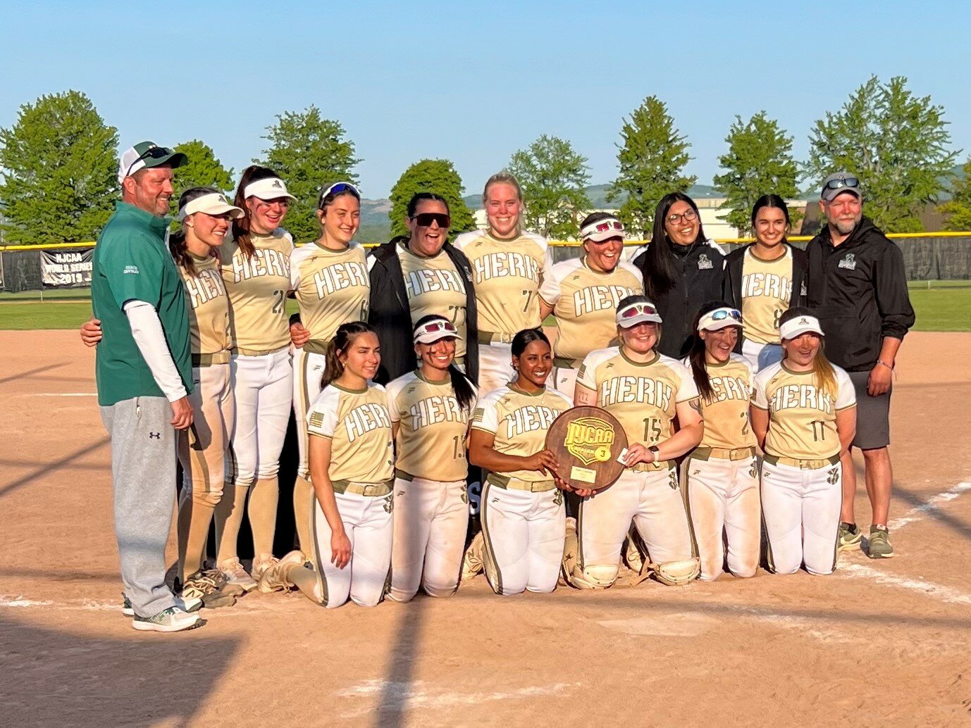 REGION 3B CHAMPS — The Herkimer College Generals softball team won the Region 3B Championship last weekend to advance to the 2023 NJCAA Division III Softball World Series that began Wednesday and runs through Saturday in DeWitt. The Generals won the 2013 national championship, and this is their 11th straight national tournament appearance. Herkimer is fifth in NJCAA DIII rankings with a record of 27-7.