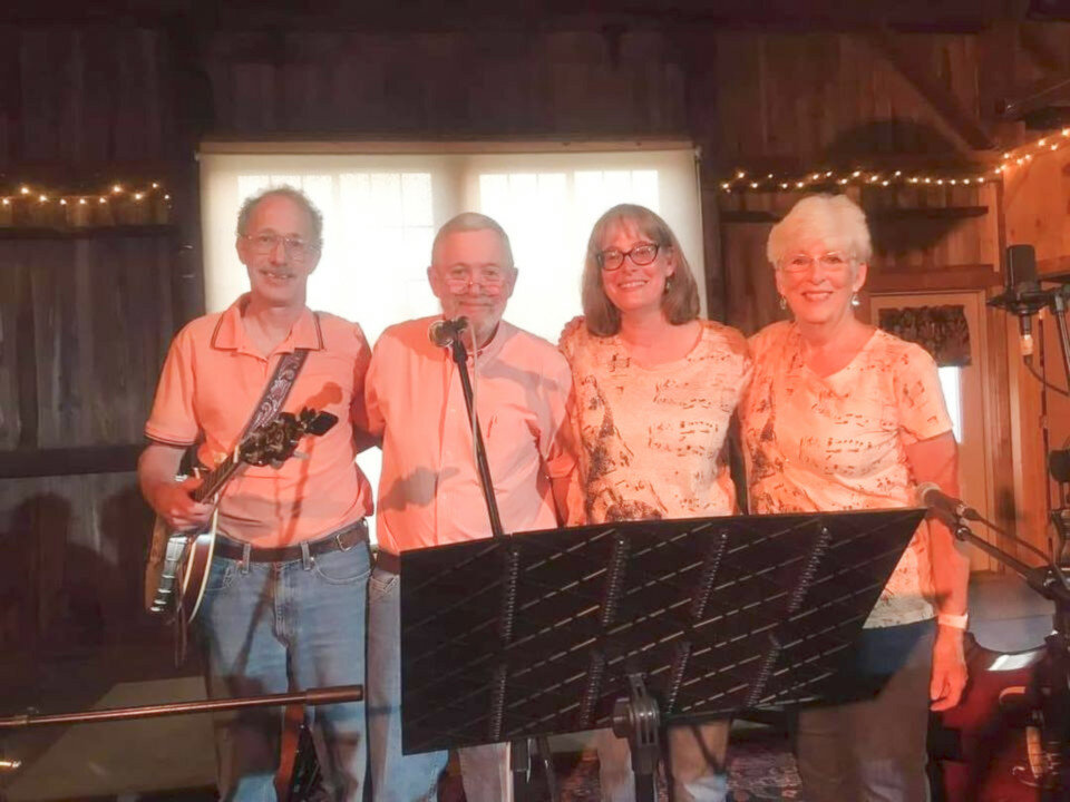 Cincinnati Creek, featuring, from left, Joe Rowlands, Chris Pepe, Lori Thompson and Cathy Martin, perform during the Local Favorites concert at 7:30 p.m. June 3, at Park Coffee House in Holland Patent.