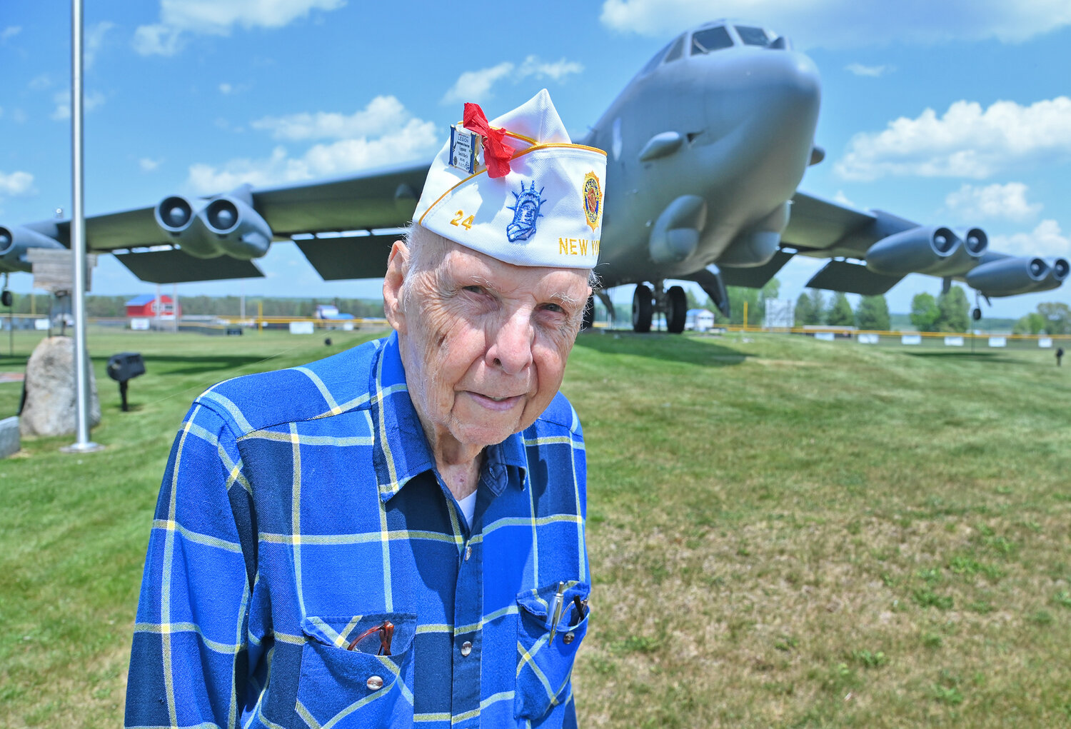 Former airman Thomas Kenealy Sr., age 92, has lived in Rome for more than 70s years, after being drafted into the Air Force in the 1950s and being stationed at the former Griffiss Air Force Base. In all his years, Kenealy has worked tirelessly to honor the city's veterans. He was even on the committee to bring the B-52 bomber to Rome, where it still stands to this day.