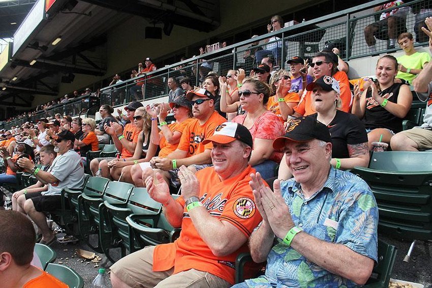 This year it's O for optimism at Camden Yards