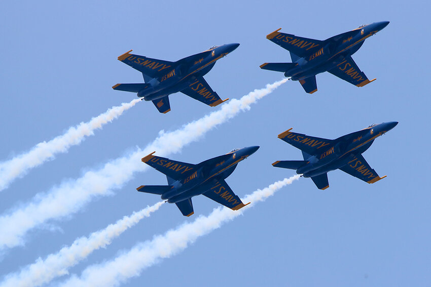 Blue Angels Soar Over Annapolis Severna Park