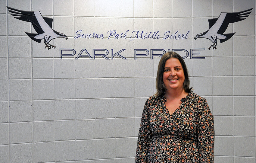 Math teacher Amy Hughes has been at Severna Park Middle School for 19 years.
